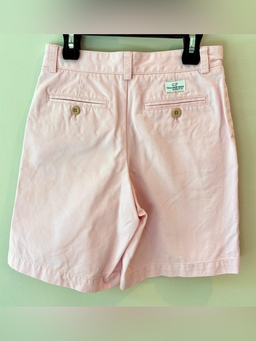 Boys Vineyard Vines Light Pink Khaki Chino Shorts sz 10